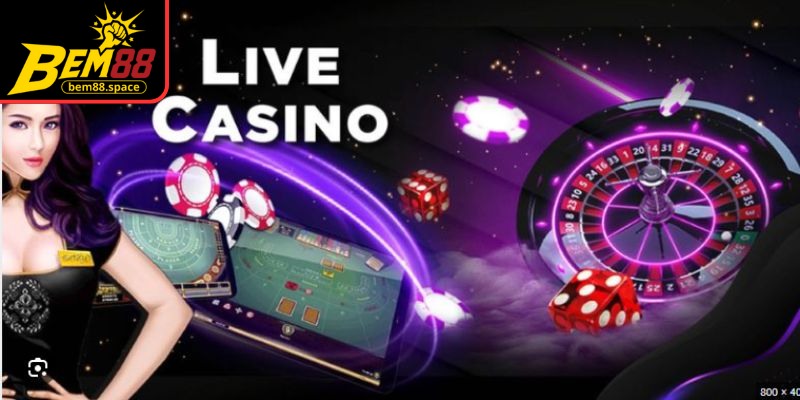 BEM88 đa dạng sảnh cược casino chuyên nghiệp và hiện đại