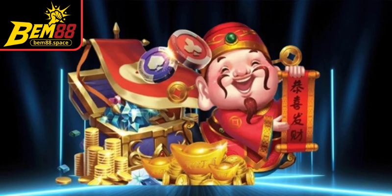 Thần tài may mắn - Một trong những tựa  game nổi bật nhất tại BEM88